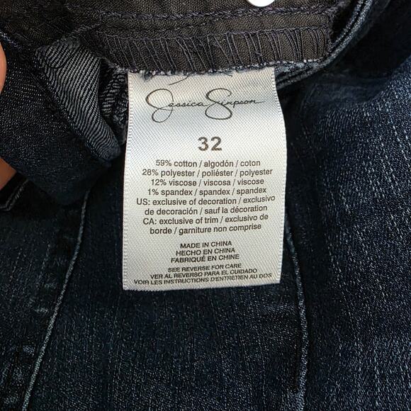 Jessica Simpson Women's High Rise bootcut jeans sz 32 / 14 - Picture 5 of 5
